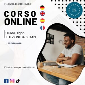 Pacchetto Light Corso online di Lingue 60 Minuti